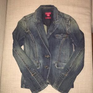 Guess Jean Blazer